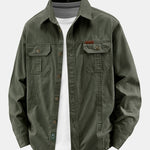 Long Sleeve Utility Shirt With Pockets