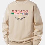 Monaco Print Relax Fit Sweatshirt