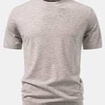 Solid Knitted Sweater T-Shirt