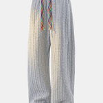 Twisted Jacquard Straight Leg Pants