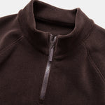 Polar Fleece Quarter Zip Sweatshirt
