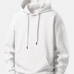 Lotus Carp Print Relax Fit Hoodie