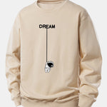 Dream Astronaut Print Relax Fit Sweatshirt