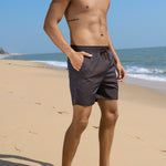 Men's Solid Color Casual Quick-Drying Beach Shorts