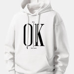 OK Print Relax Fit Hoodie