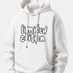 Limited Edition Print Relax Fit Hoodie