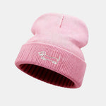 Cute Dachshund Dog Embroidered Knitted Hat