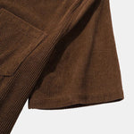 Men's Corduroy Short Sleeve Shirt
