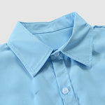 Men's Cargo Pocket Lapel Casual Loose Long Sleeve Shirt
