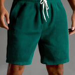 9" Drawstring Corduroy Shorts