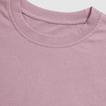 Men's solid color cotton basic round neck short-sleeved T-shirt