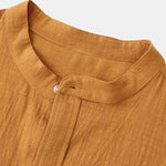 Men's Plain Basic Long Sleeve Shirt