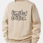 Limited Edition Print Relax Fit Sweatshirt