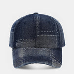 Patch Denim Washed Baseball Cap