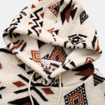 Aztec Print Teddy Hoodie & Jogging Pants