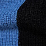 Men's Colorblock Round Neck Knitted Sweater