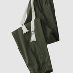 Men's Drawstring Double Pocket Cargo Pants