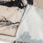 Ink Mountain Shirt & Man Mid Length Drawstring Swim Shorts
