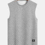 Sleeveless Checkerboard T-Shirt