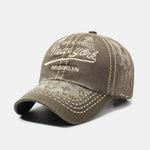 New York Embroidery Washed Baseball Cap