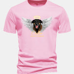 Regular Fit Orella Memorial Print Cotton T-Shirt