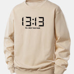 13:13 Print Relax Fit Sweatshirt
