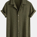 Animal Texture Terry Cuban Shirt