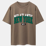 New York Print Drop Shoulder Oversize T-Shirt