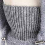 3-in-1 Fleece Lined Balaclava Knit Hat With Scarf Face Mask