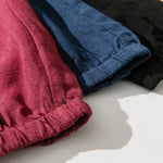 Solid Color Casual Loose Harem Pants