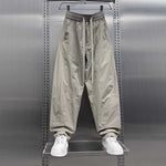 Loose-fitting Breathable Mesh Scimitar Casual Pants