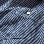 Casual Retro Loose Vertical Striped Shirt