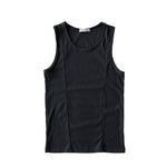 Vertical Striped Slim Fit Knitted Vest