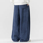 Corduroy Loose Straight Wide-leg Pants
