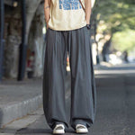 Casual Wide-leg Curved Pants