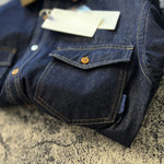 Heavyweight Corduroy Collar Denim Pocket Jacket