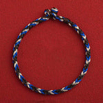 Buddha Stones "May prosperity fill your life" Lucky Multicolored Bracelet