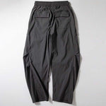 Multi-pocket Loose Curved Trousers