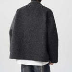 Vintage Twill Loose Woolen Jacket