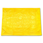 Buddha StonesPrayer Altar Flower Dragon Pattern Tibetan Auspicious Symbols Jacquard Mat
