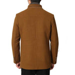 Stand Collar Slim Coat