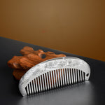 Buddha Stones Lucky Dragon Phoenix Protection Strength Comb