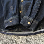 Heavyweight Corduroy Collar Denim Pocket Jacket