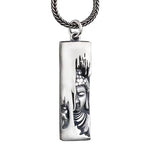 Buddha Stones Tathagata Buddha Strength Protection Amulet Lucky Vintage Style Pendant Necklace