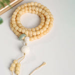Buddha Stones Natural Bodhi Seed Lotus Dzi Bead Peace Harmony Charm Bracelet