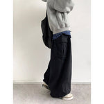 Large Pocket Casual Loose Trousers