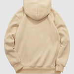 Men's Rose Stone Portrait Print Pullover Hoodie
