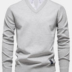Long Sleeve V-Neck Sweater