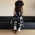 Daisy Loose Wide Leg Capri Pants