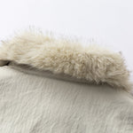 Oversize Faux Fur Collar Bomber Jacket